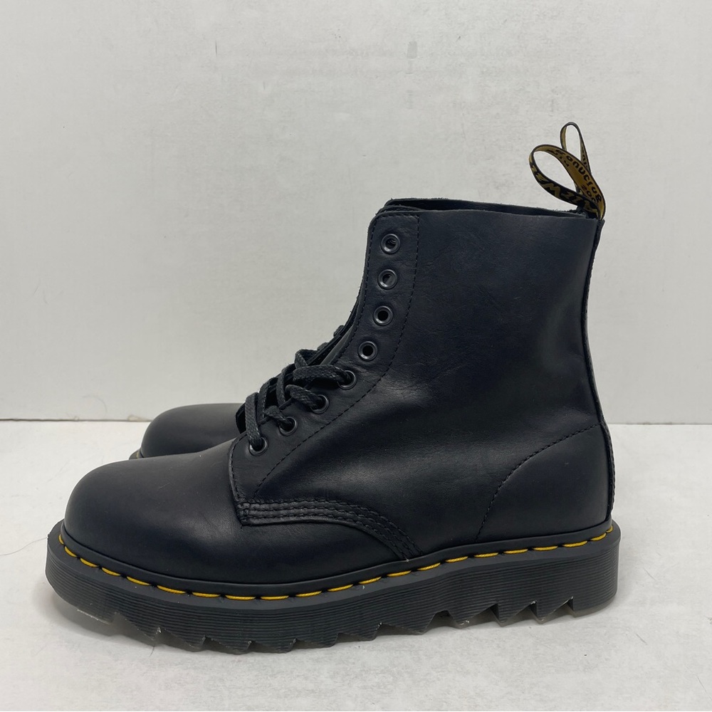Dr. Doc Martens 1460 Pascal Ziggy “Black” New - Picture 2 of 7
